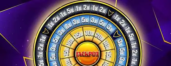Wheel with Cash Prizes