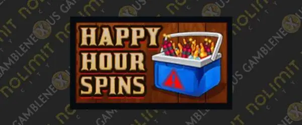 happy hour spins nolimit booster