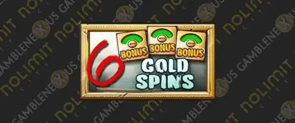 6 gold spins