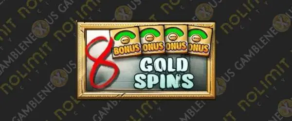 8 gold spins
