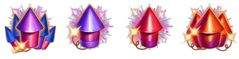 fireworks horizontal