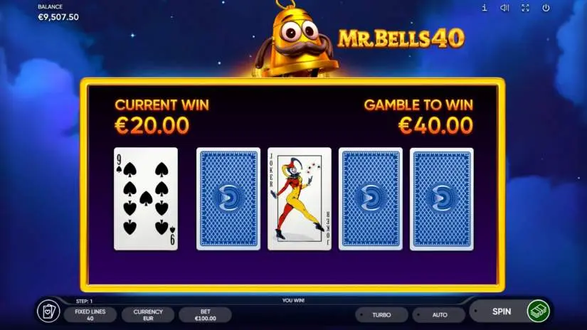 mr bells 40 slot screenshot 2