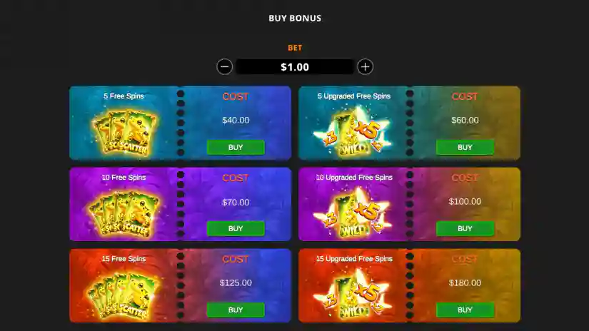 Buy Bonus