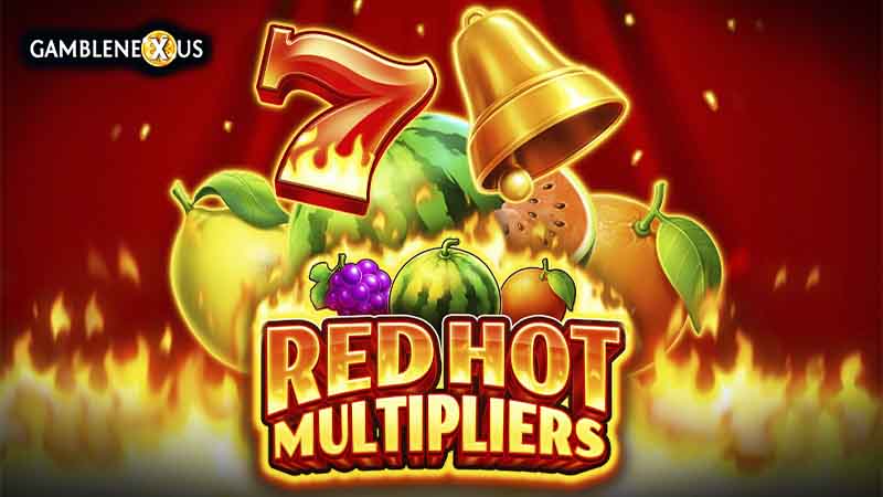 Red Hot Multipliers Slot Logo