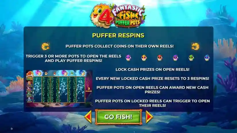 Blowfish Respins Bonus