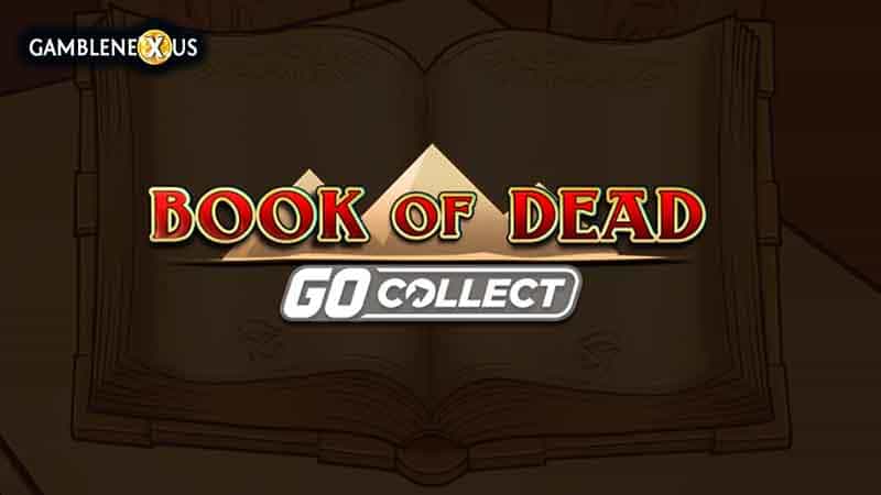 Book of Dead GO Collect Slot Logo