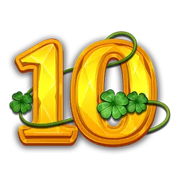 Symbol 10 Emerald King Wheel of Wealth