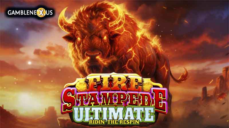 Fire Stampede Ultimate Slot Logo