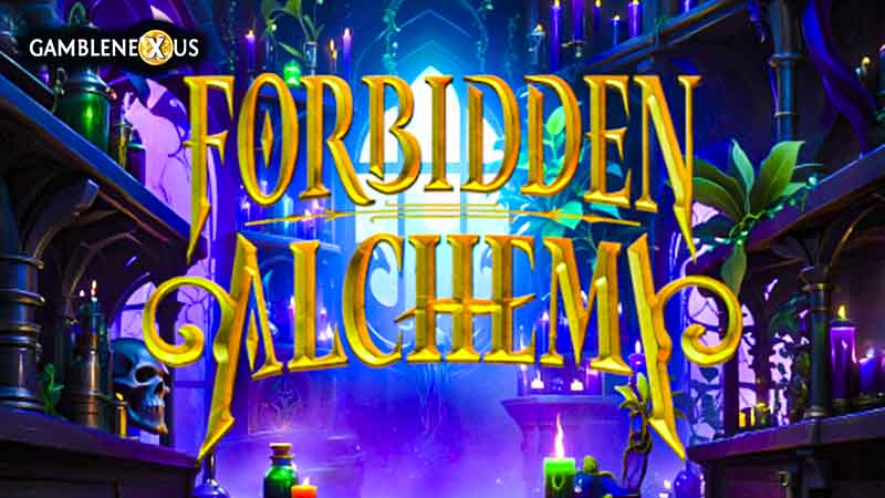 Forbidden Alchemy Slot Logo