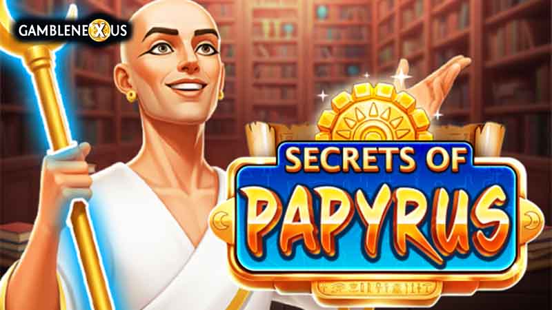 Secrets of Papyrus Slot Logo