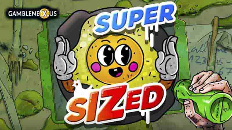 Supersized Slot Logo