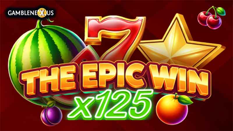 The Epic Win x125 Slot Logo