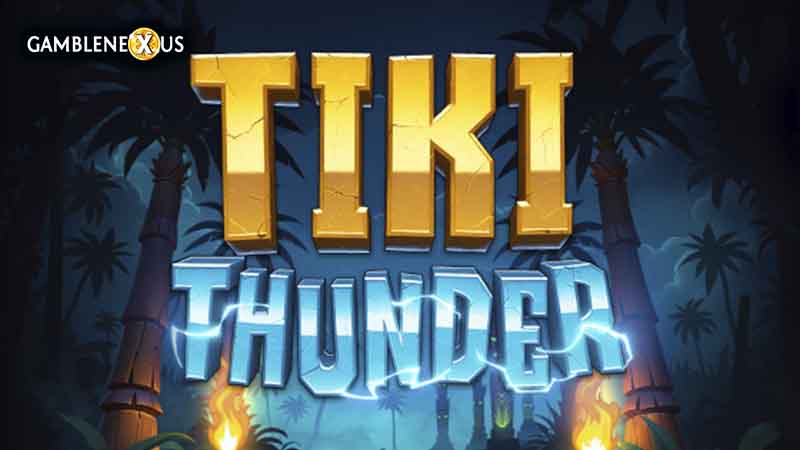 Tiki Thunder Slot Logo