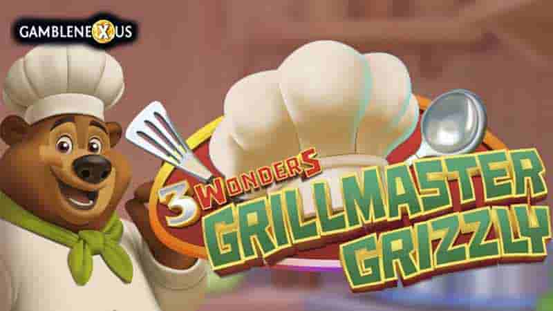 3 Wonders Grillmaster Grizzly Slot Logo