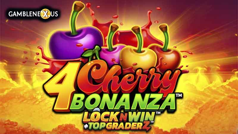 4 Cherry Bonanza Slot Logo