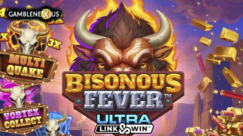 Bisonous Fever Ultra Link&Win Slot Logo
