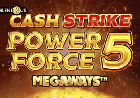 Cash Strike Power Force 5 Megaways Slot Logo