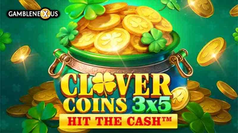 Clover Coins 3×5 Slot Logo