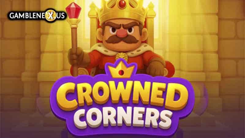 Crowned Corners Slot Logo