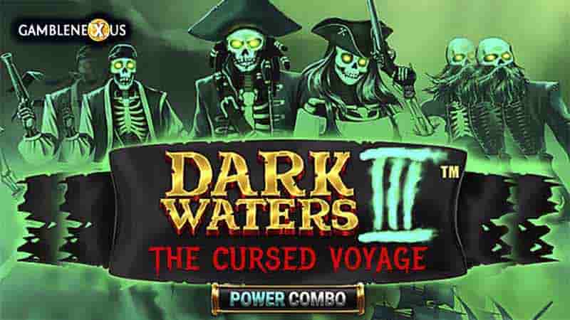 Dark Waters 3 The Cursed Voyage Slot Logo