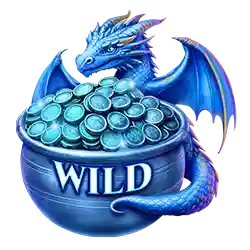 Scatter and Wild of Dragon Pots Megaways Slot