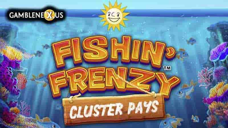 Fishin’ Frenzy Cluster Pays Slot Logo