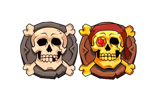 Persistent Golden Skull