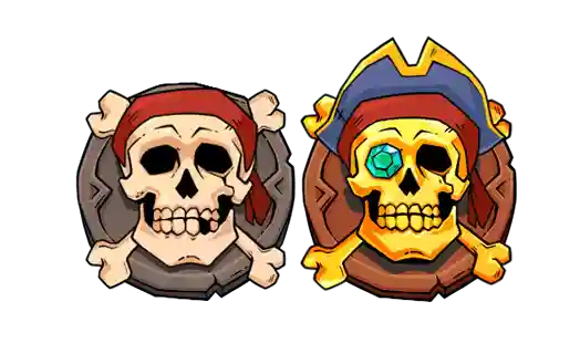 Persistent Epic Golden Skull