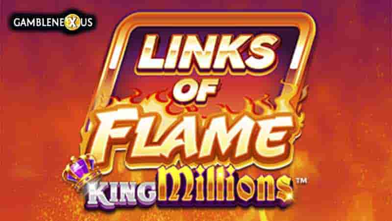 Links of Flame King Millions Slot Logo