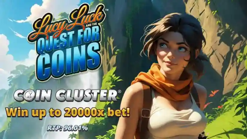 Lucy Luck and the Quest for Coins Slot Logo