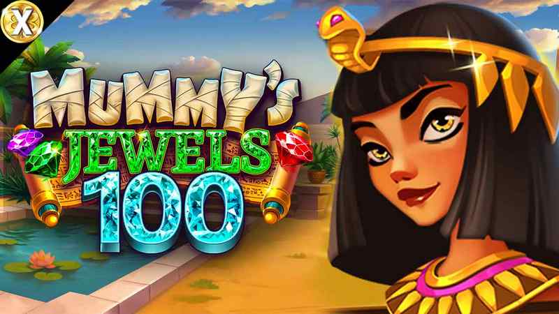 Mummy’s Jewels 100 Slot Logo