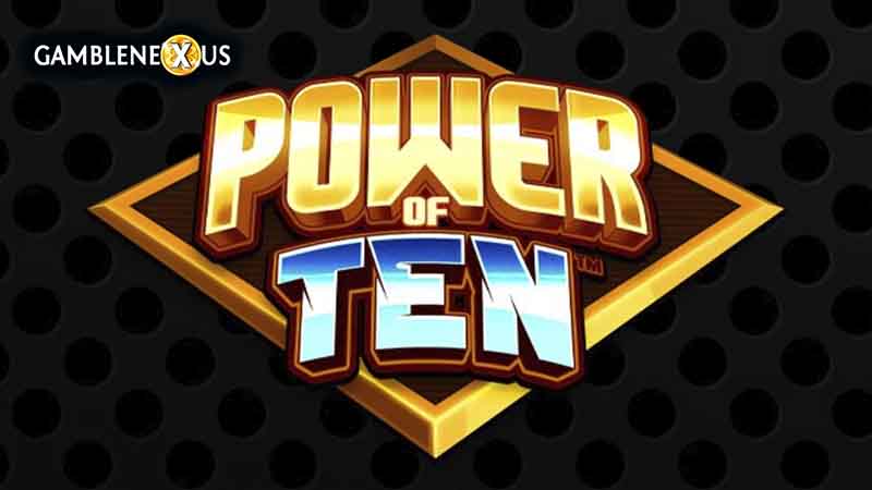 Power of Ten Slot Logo