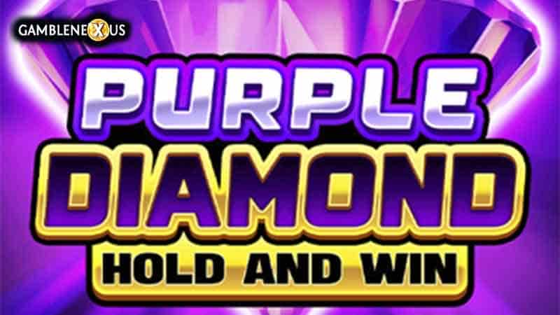 Purple Diamond Slot Logo