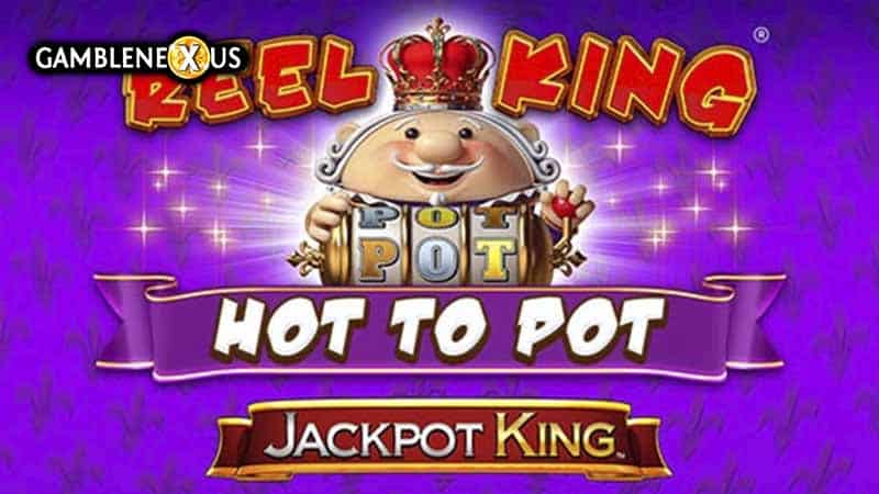 Reel King: Hot to Pot Slot Logo