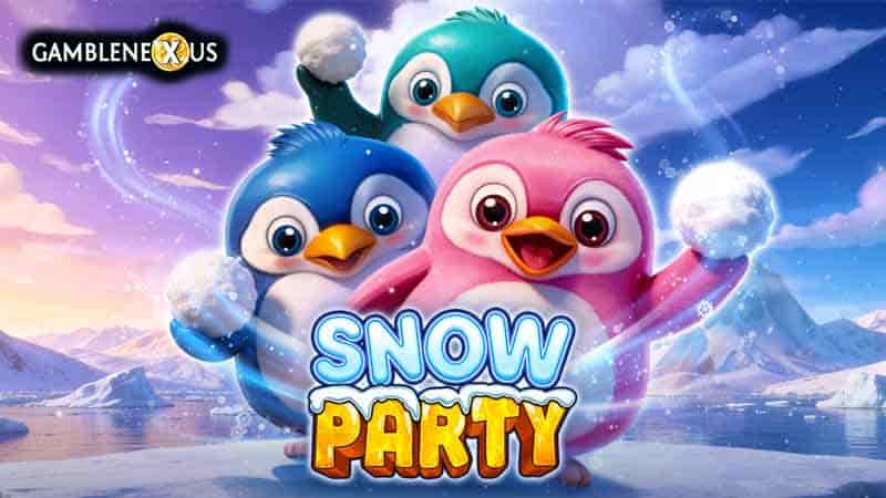 Snow Party Slot Logo