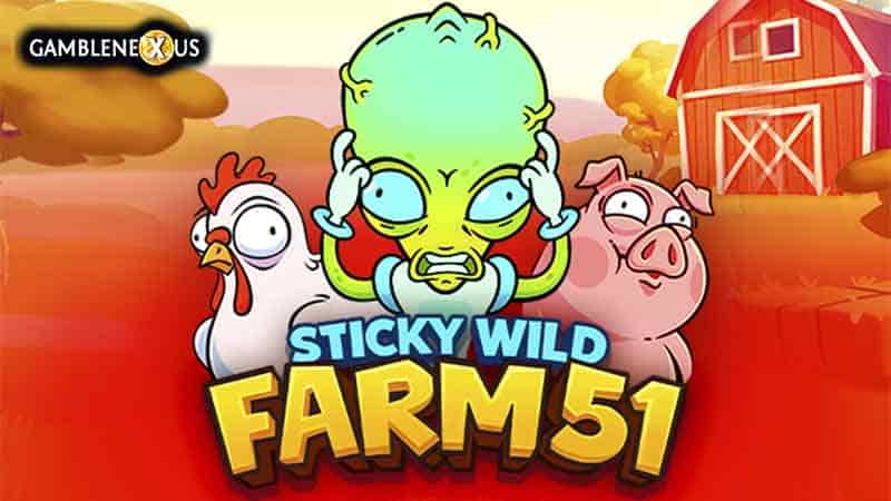 Sticky Wild: Farm 51 Slot Logo