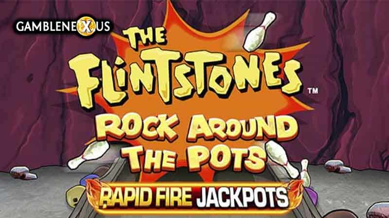 The Flintstones Rock Around The Pots Slot Logo