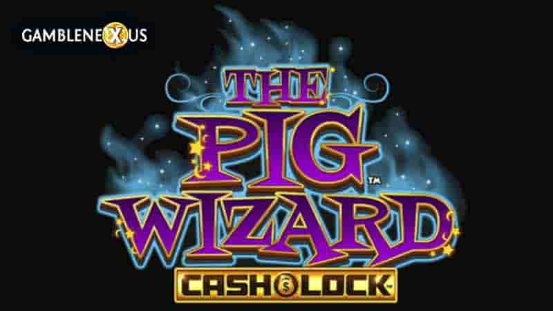 The Pig Wizard Cash Lock Slot Logo