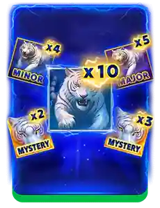 Super Linear Bonus Game with GUARANTEED multipliers. Cost = 100 X Current Bet