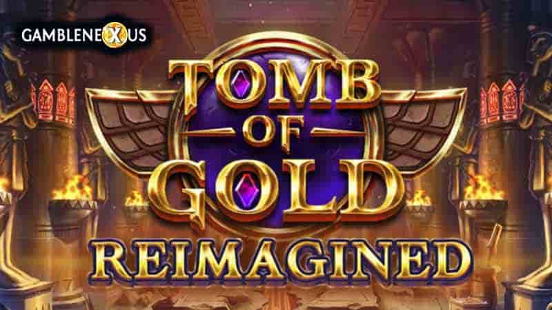 Tomb of Gold Reimagined Slot Logo