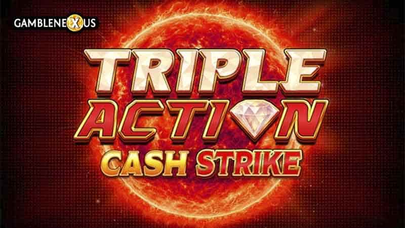 Cash Strike Triple Action Slot Logo