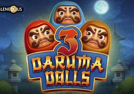 3 Daruma Dolls Slot Logo