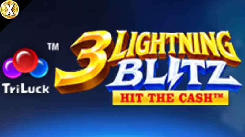 3 Lightning Blitz Slot Logo