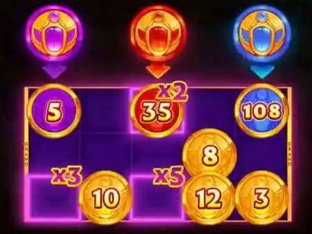 Scarab Features Bonus Game