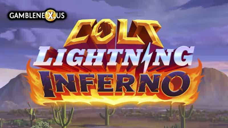 Colt Lightning Inferno Slot Logo
