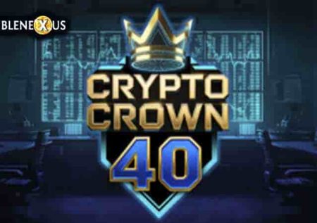 Crypto Crown 40 Slot Logo