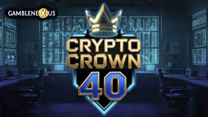 Crypto Crown 40 Slot Logo