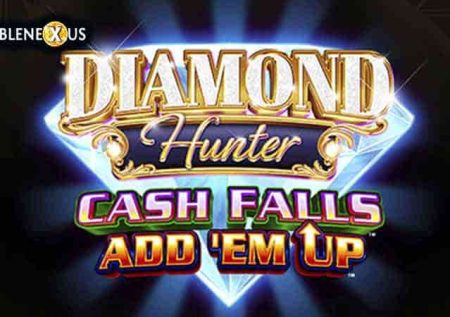 Diamond Hunter Cash Falls Slot Logo