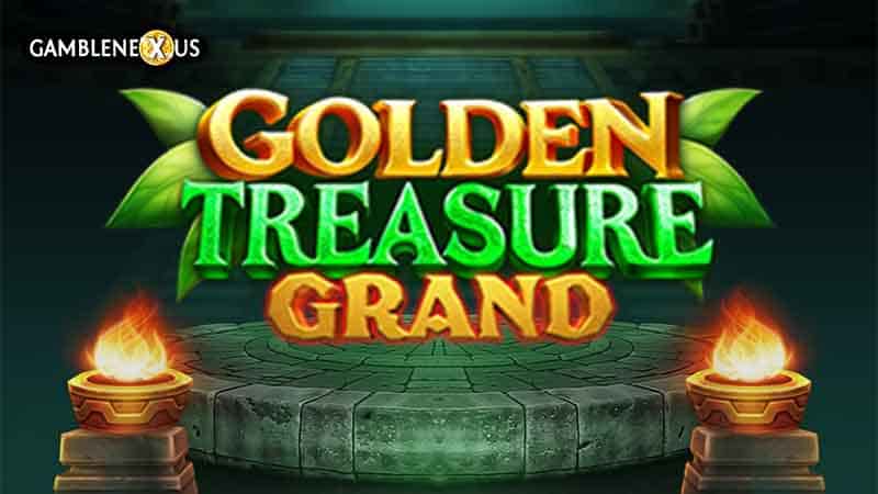 Grand Golden Treasure Slot Logo