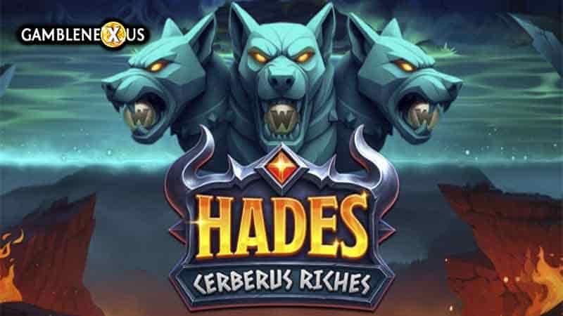 Hades Cerberus Riches Slot Logo